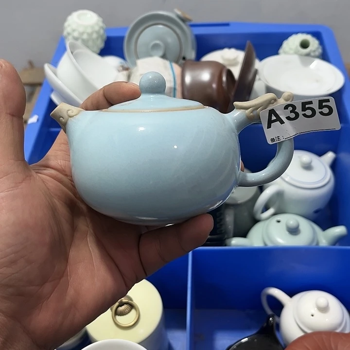 茶具默认微瑕瓷器、茶具、壶、摆件，介意勿拍