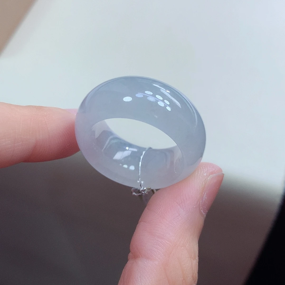 翡翠未镶嵌戒指23-24号