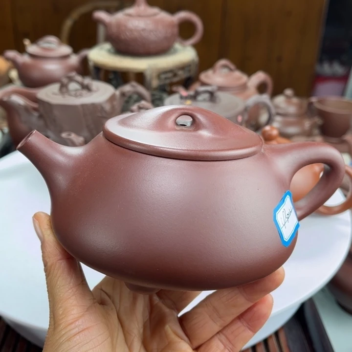 紫砂茶壶紫砂花茶