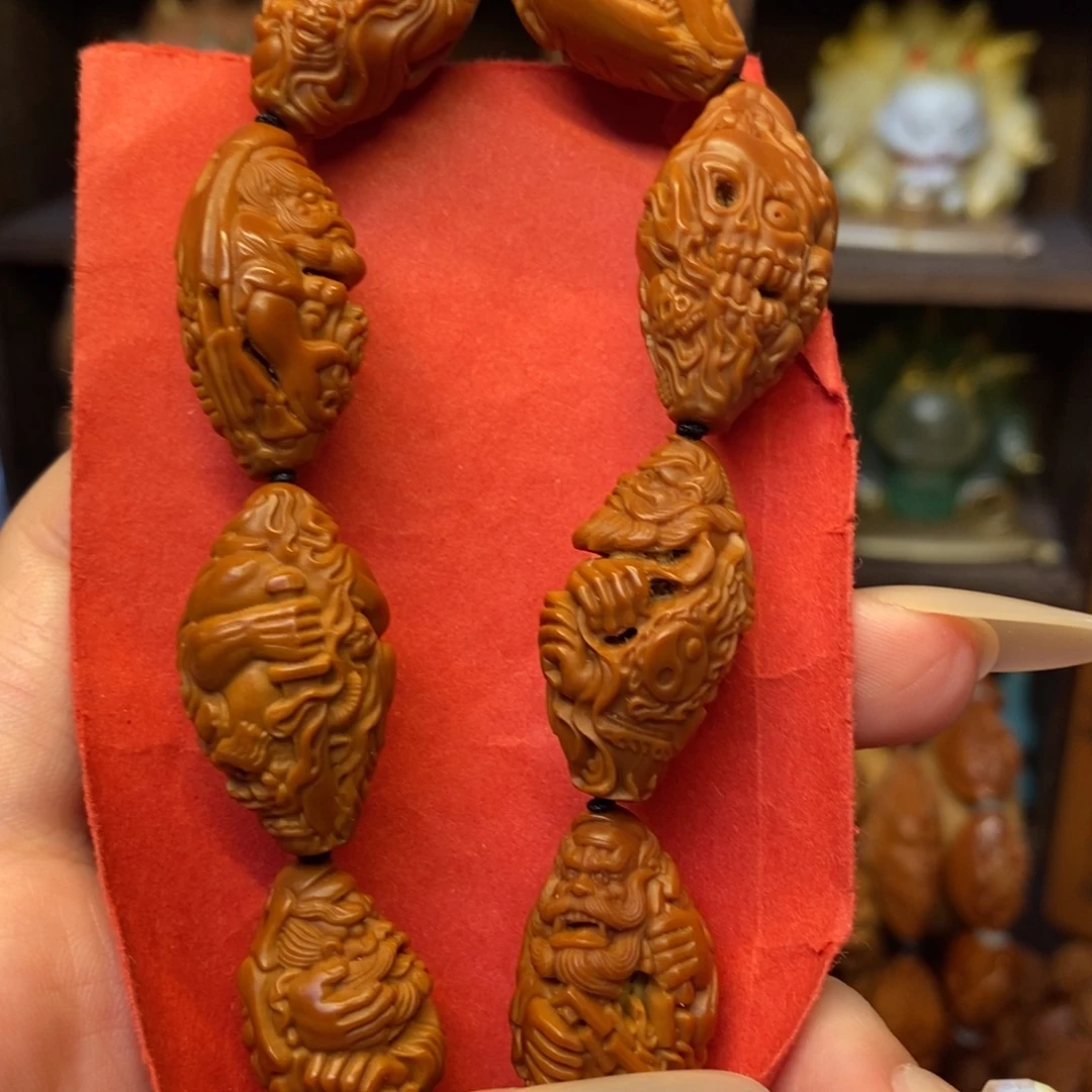 手串/手链橄榄核钟馗伏魔