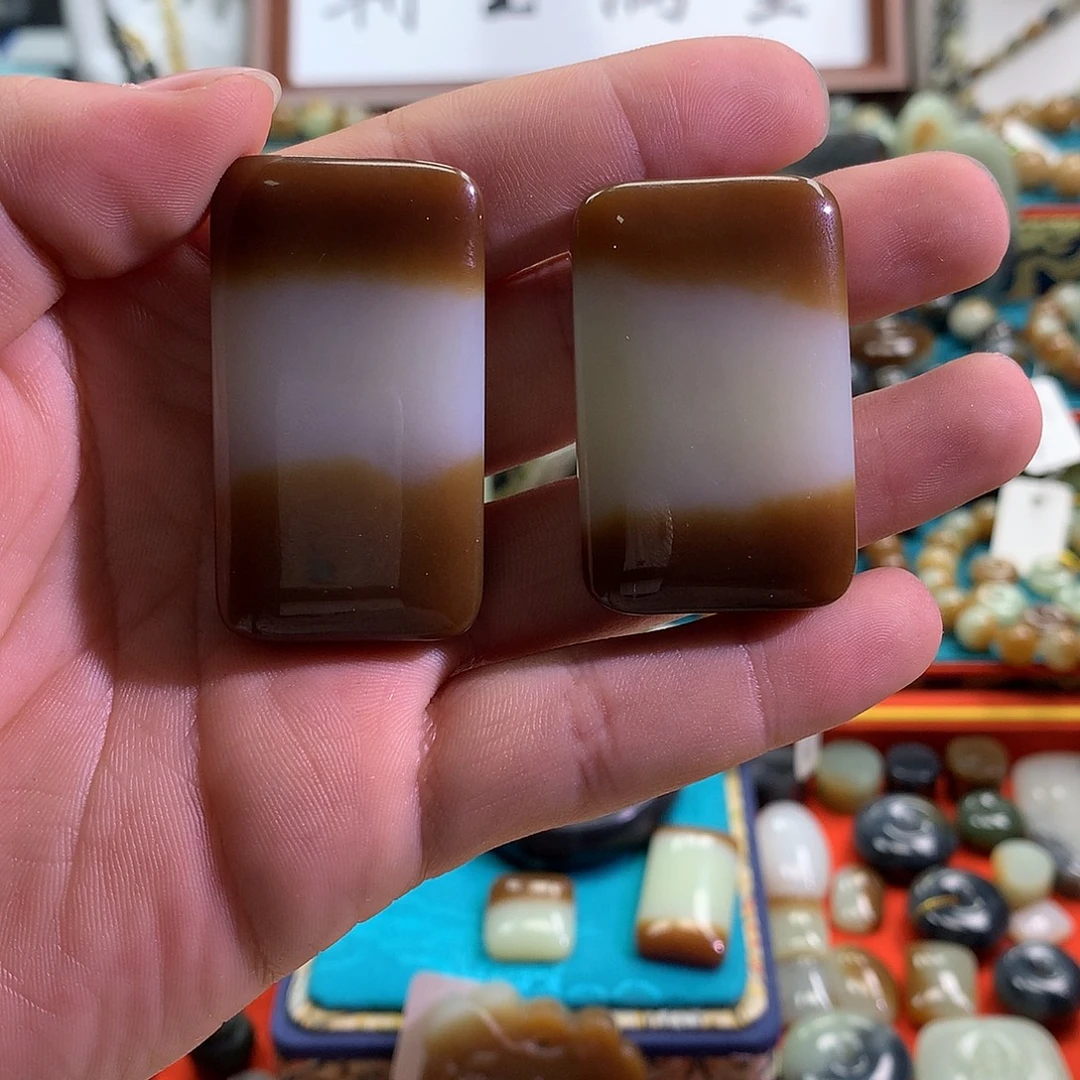 和田玉（糖玉）未镶嵌手链多样性发货拍一发一