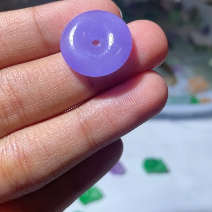 皖***皖翡翠未镶嵌颈饰吊坠