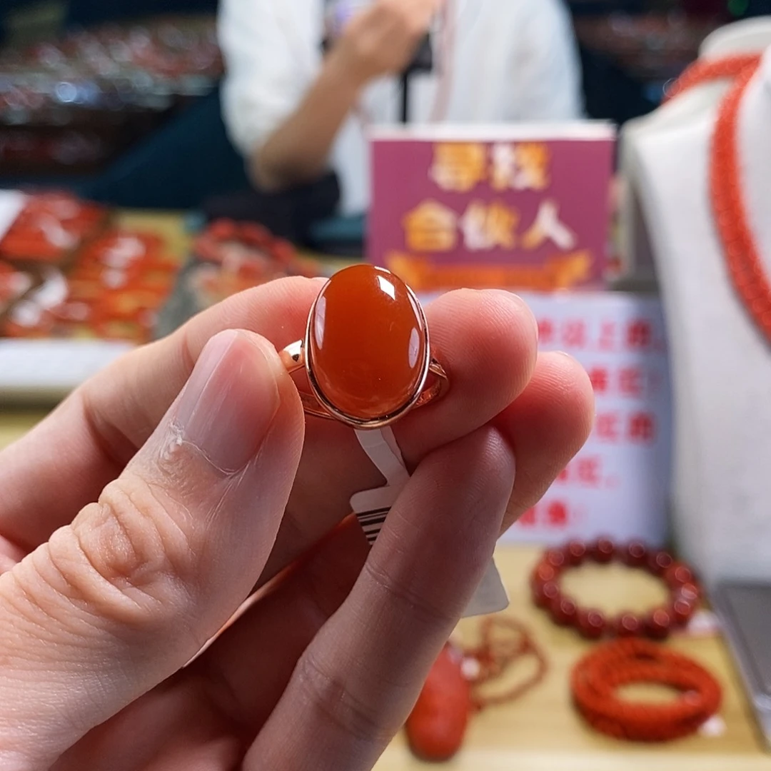 未镶嵌冰红  m m多样性发一南红玛瑙