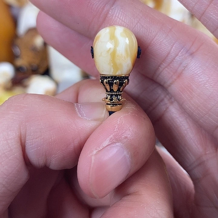 琥珀未镶嵌裸石我