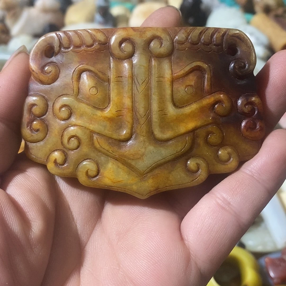 和田玉（糖玉）未镶嵌挂件