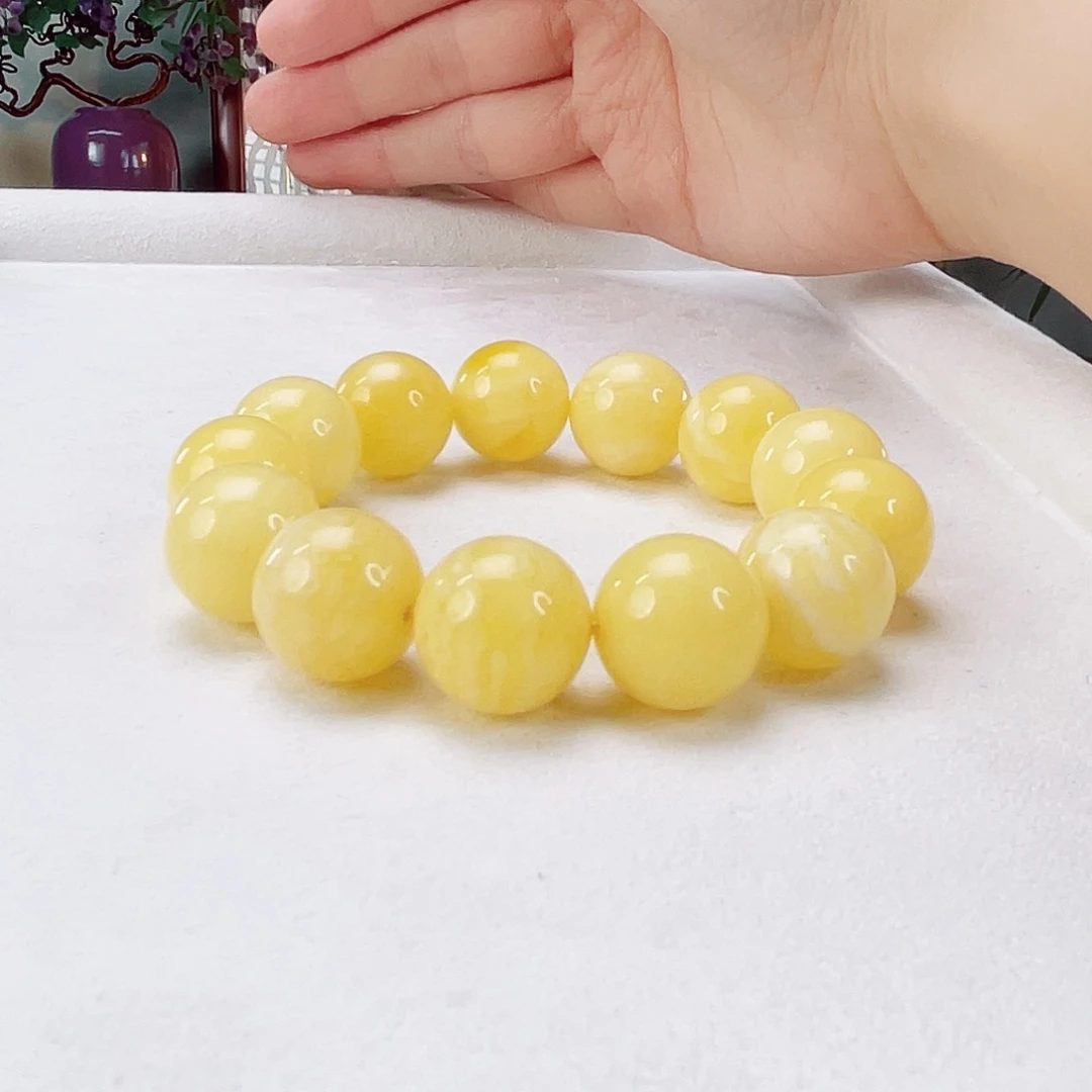 蜜蜡手链未镶嵌蜜蜡15.8