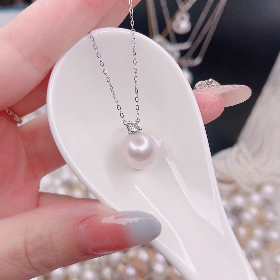 淡水珍珠未镶嵌吊坠(赠链)