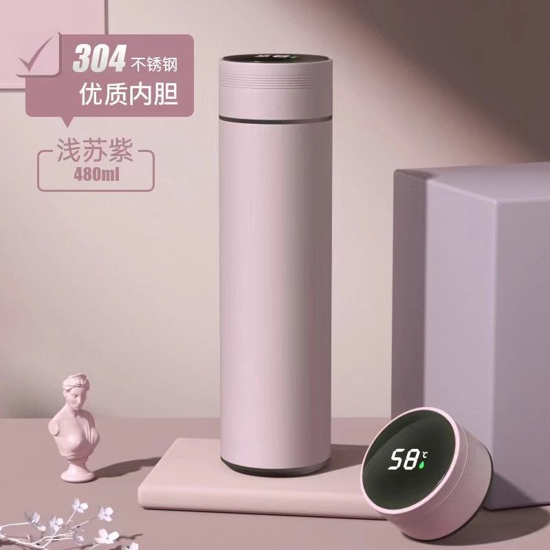 【显温保温杯】304保温水杯智能显温保温杯杯家用保温水杯保温杯