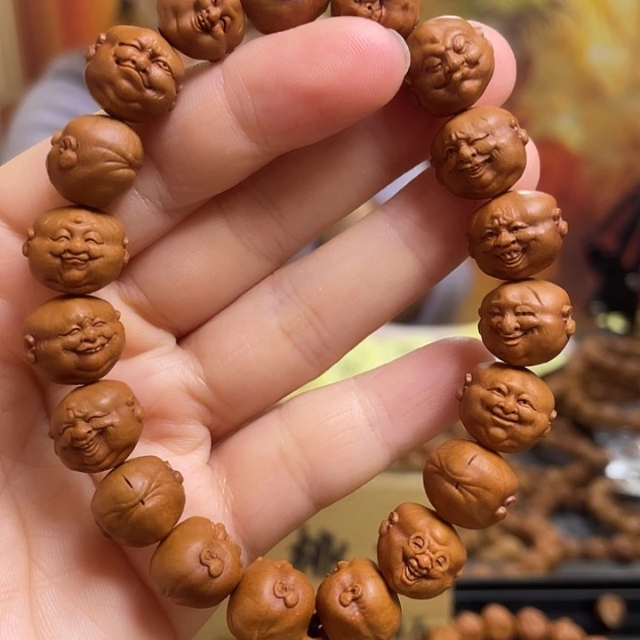 手串/手链橄榄核龙纹桃核