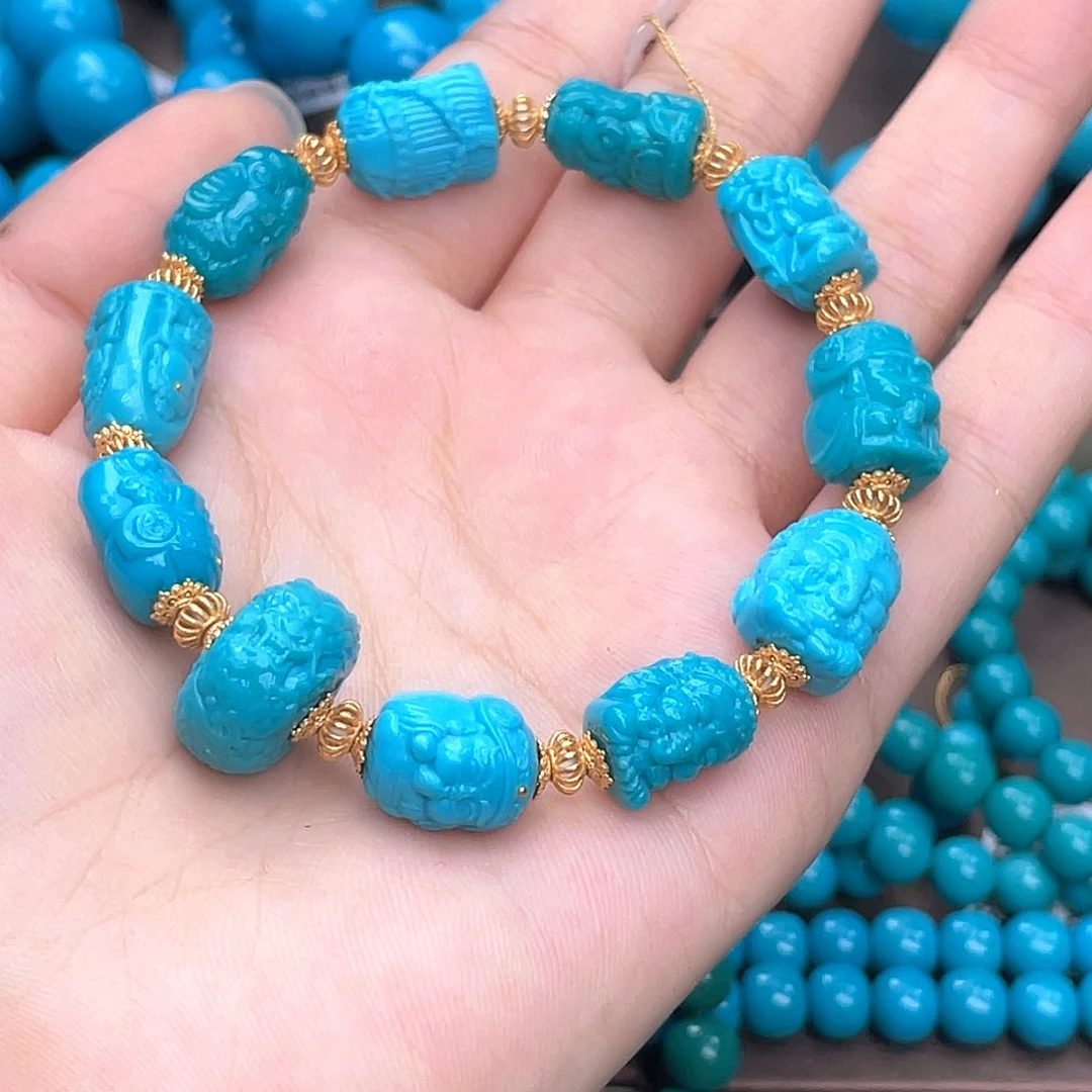 绿松石未镶嵌珠宝奇石