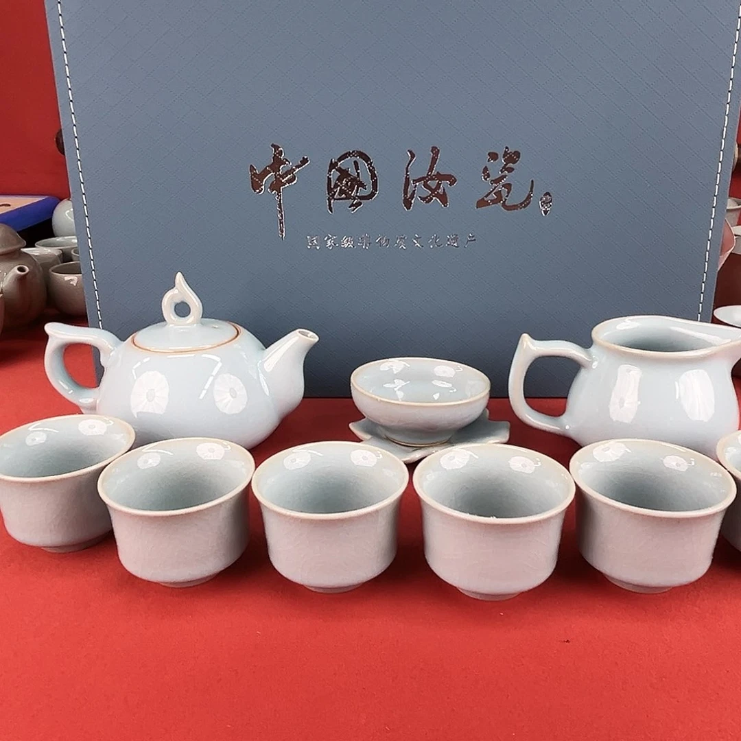 汝瓷二壶六杯，汝州原产地发货