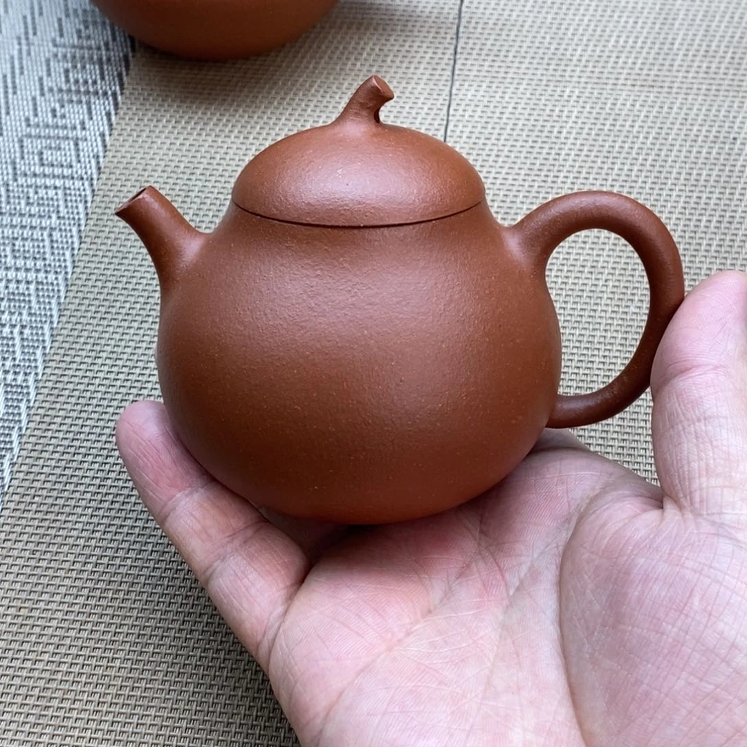 茶壶紫砂紫砂茄瓜