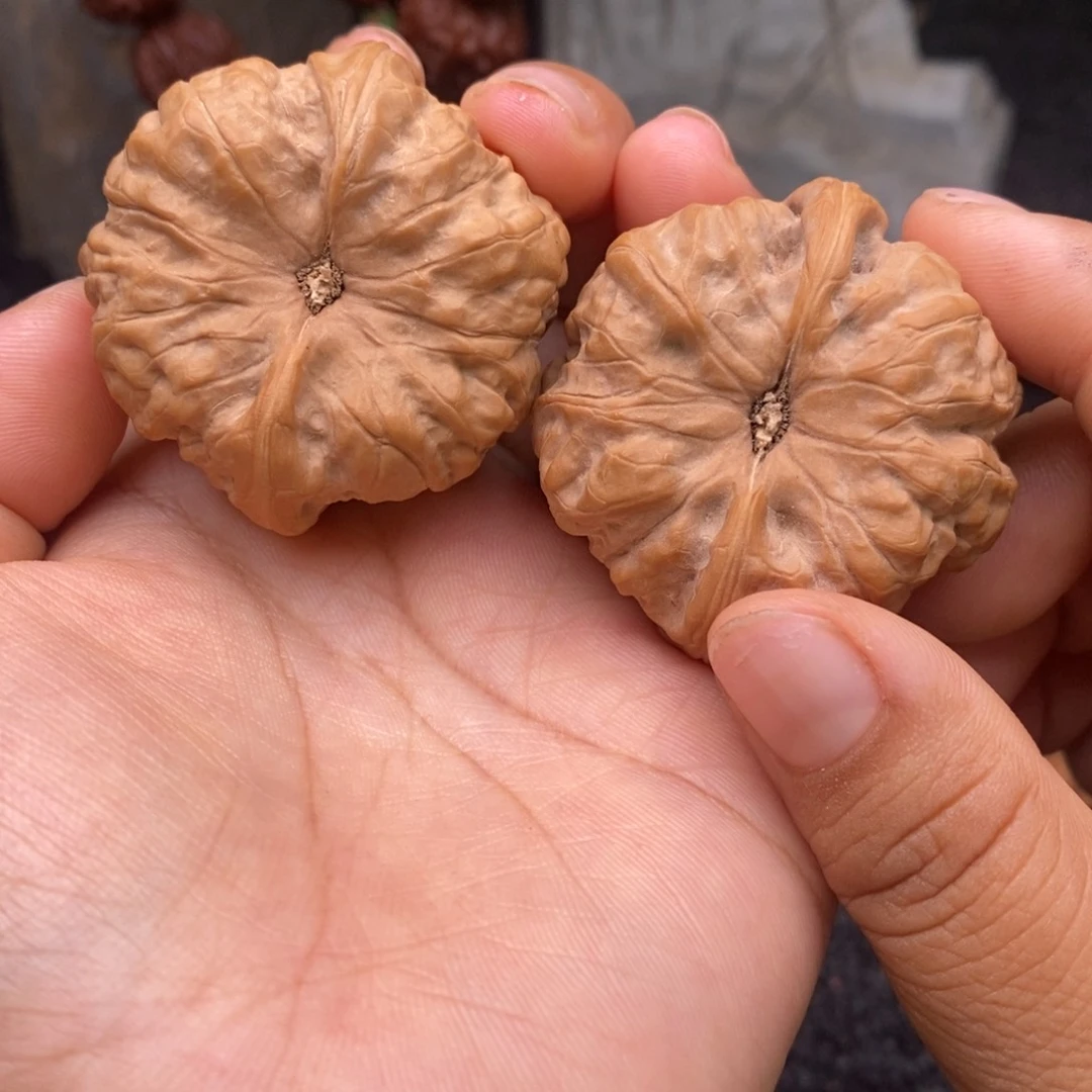 文玩核桃把件42蛤蟆头