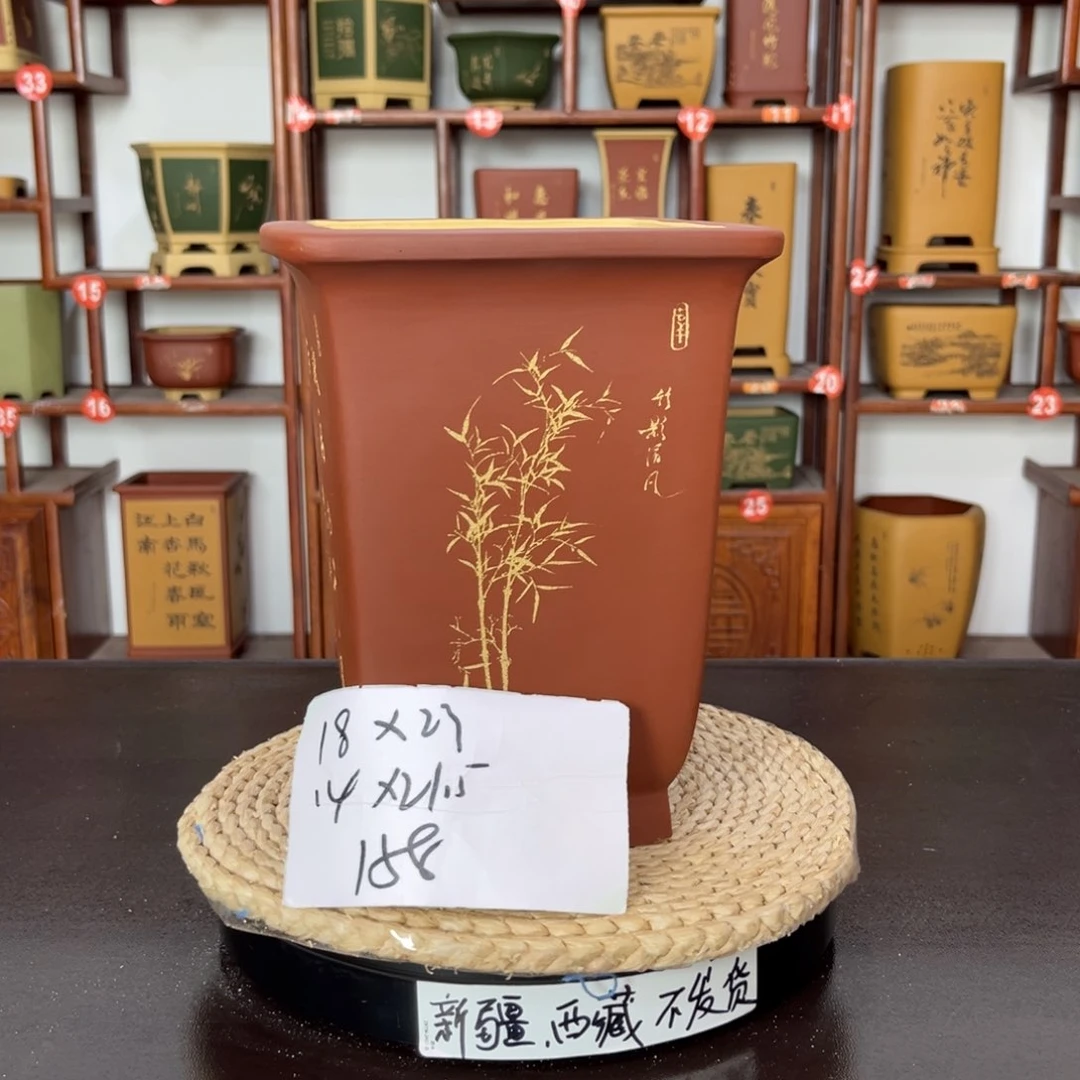 紫砂花盆紫砂花盆