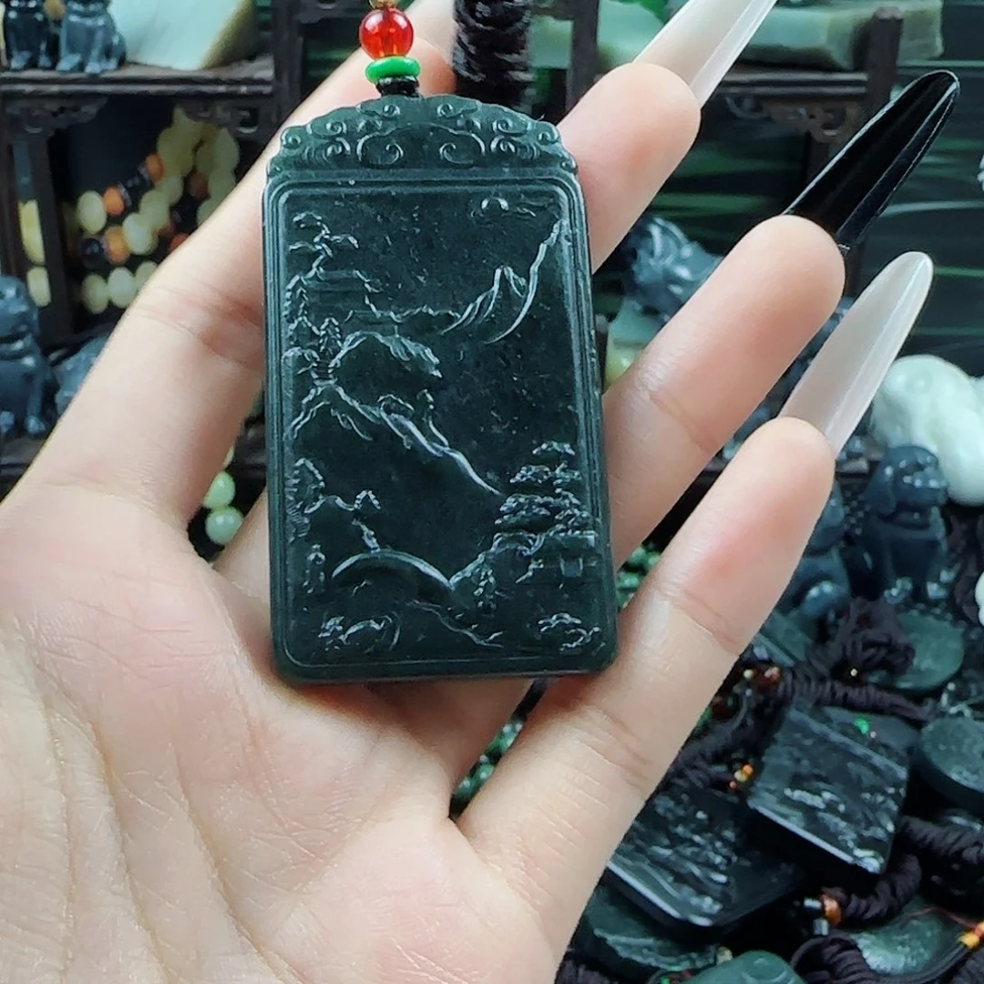 未镶嵌和田玉挂件