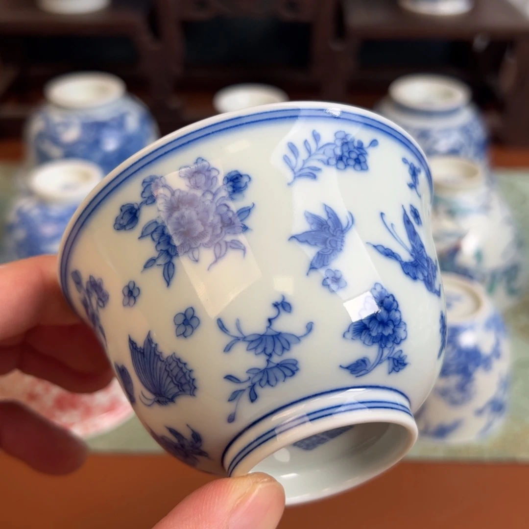 瓷片景德镇瓷器手工手绘