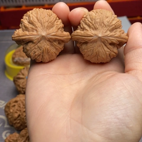 把件文玩核桃43磨盘精品球磨
