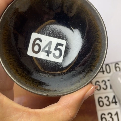 茶盏沐雨茶器柴烧主人杯