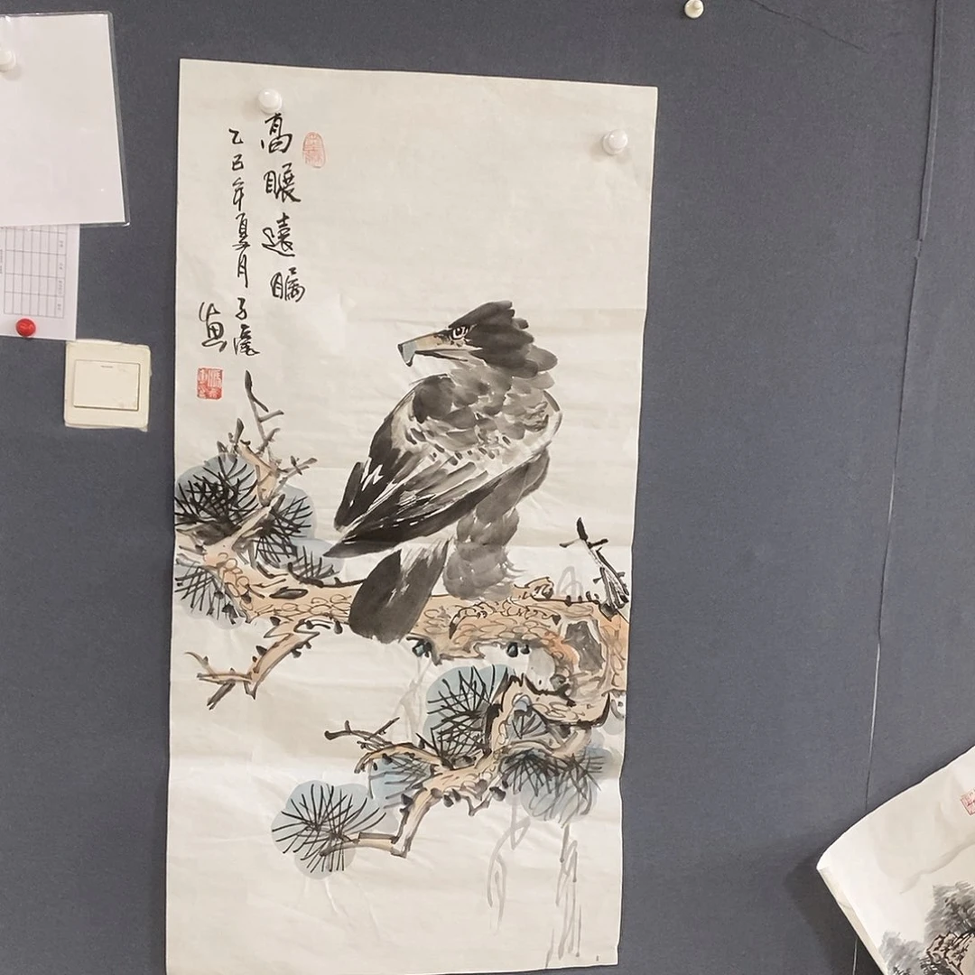 国画冯子豪50.100手绘画芯