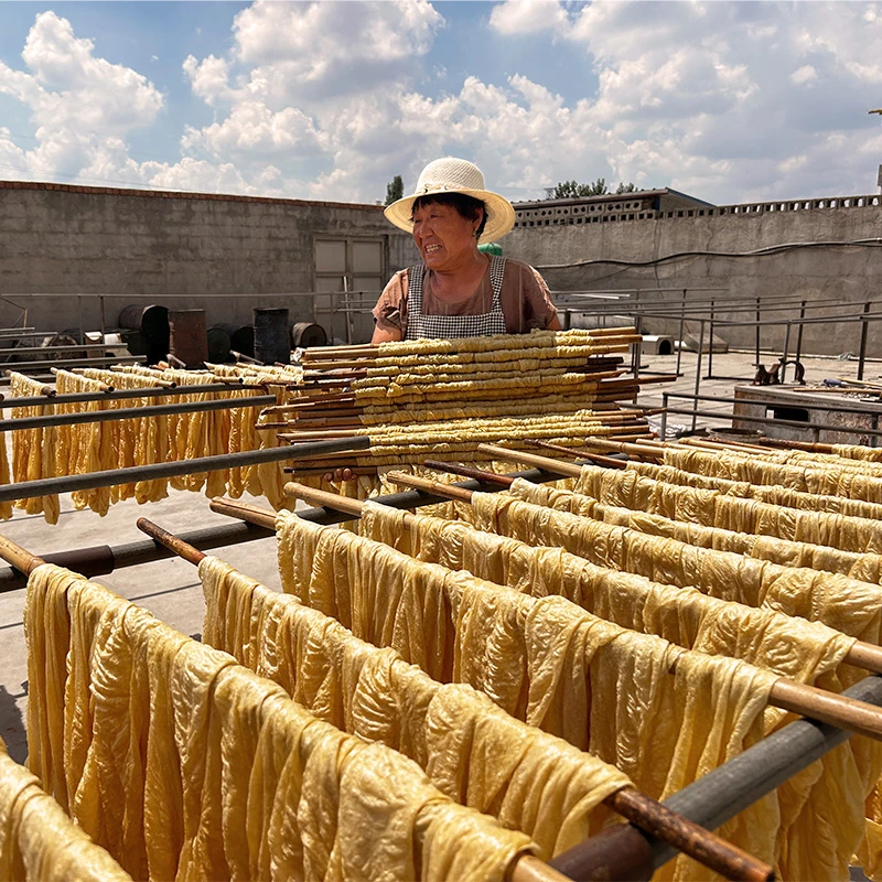 农家手工豆皮蛋白肉人造肉热炒火锅煲汤炖肉新鲜素肉豆腐皮油豆皮