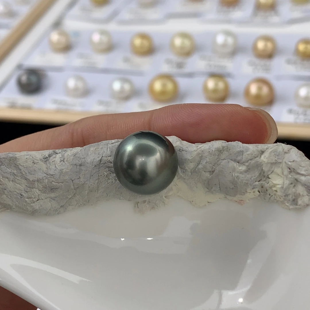 裸珠海水珍珠12.4mm