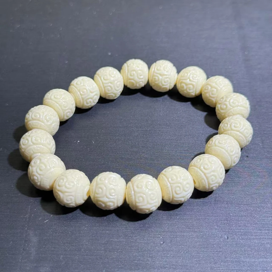 SS典藏轻奢像牙白色手串Z71