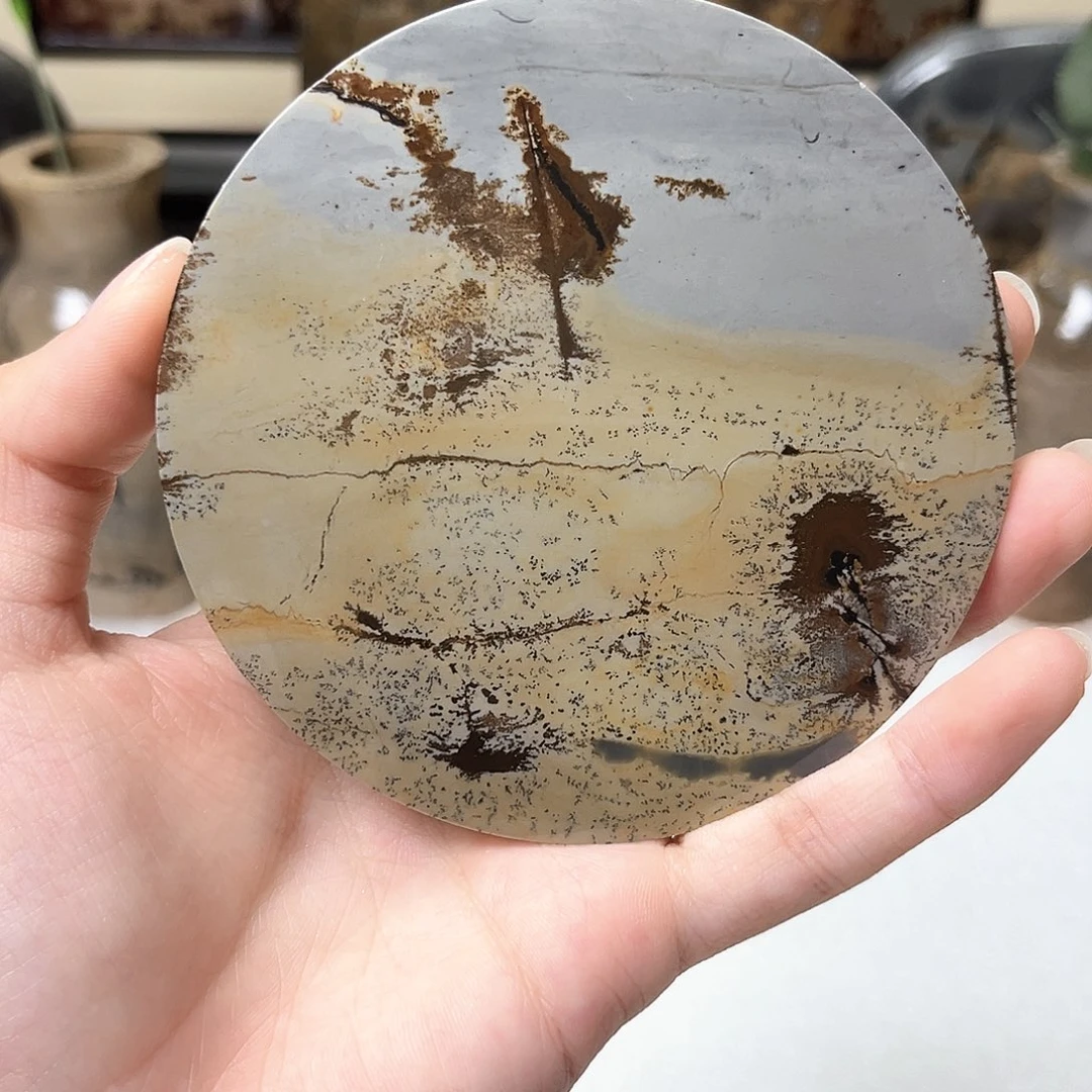 石材广西天然国画石