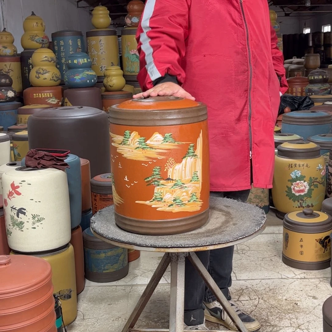 紫砂茶叶罐茶叶罐