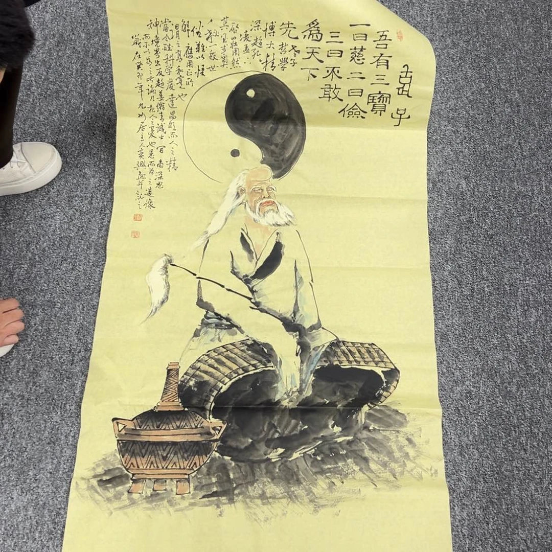国画纯手绘字画宣纸