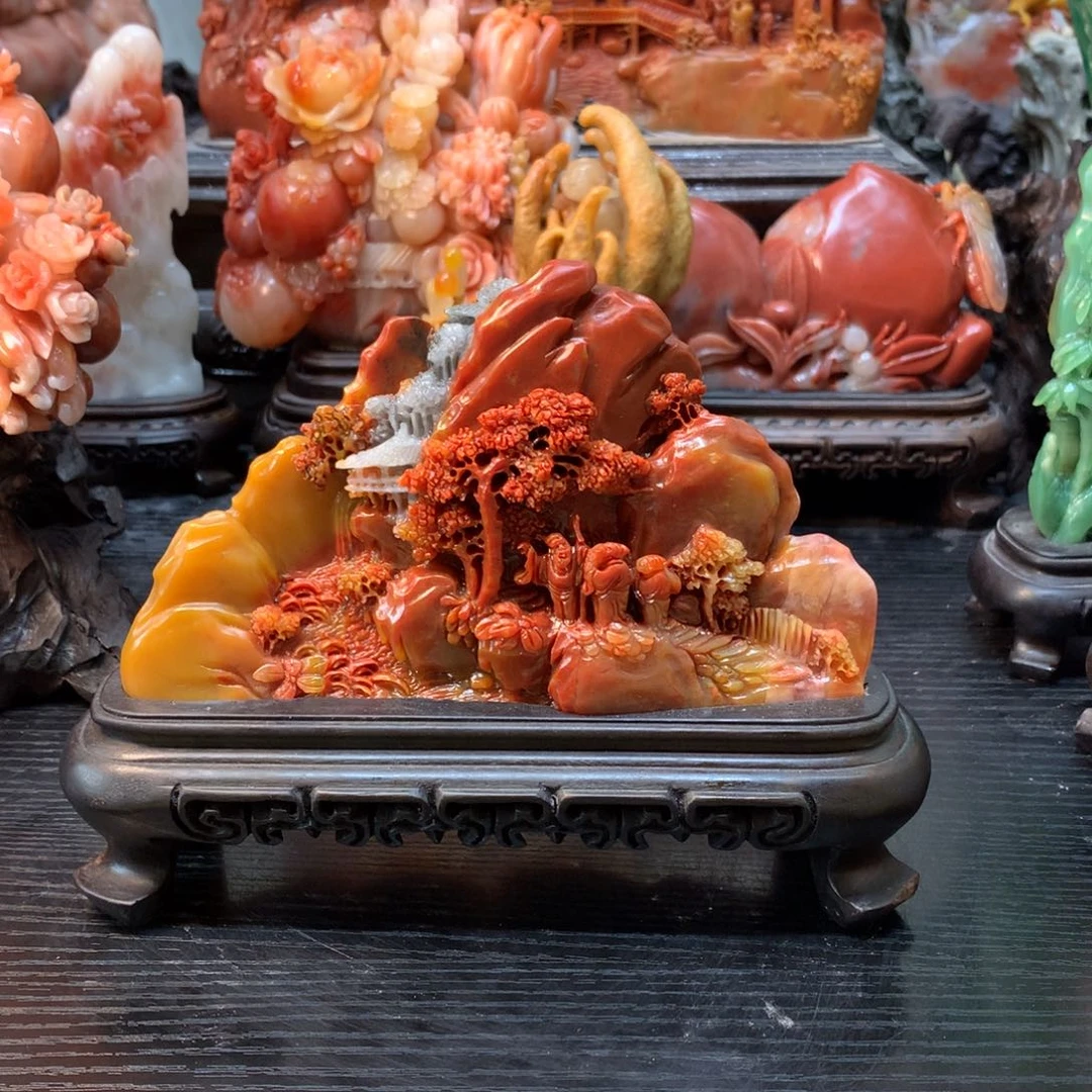 寿山石寿山石摆件