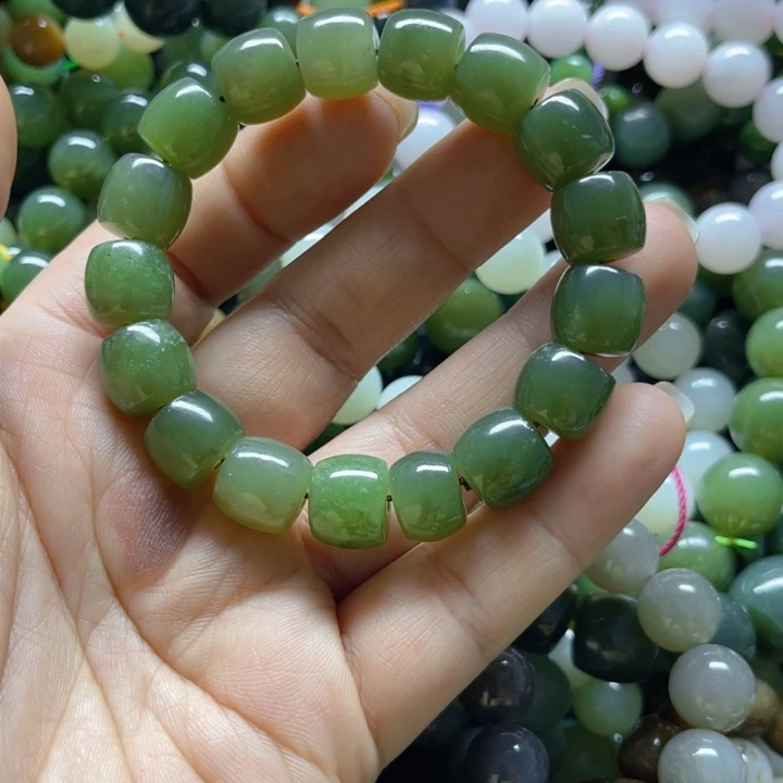 和田玉手链未镶嵌