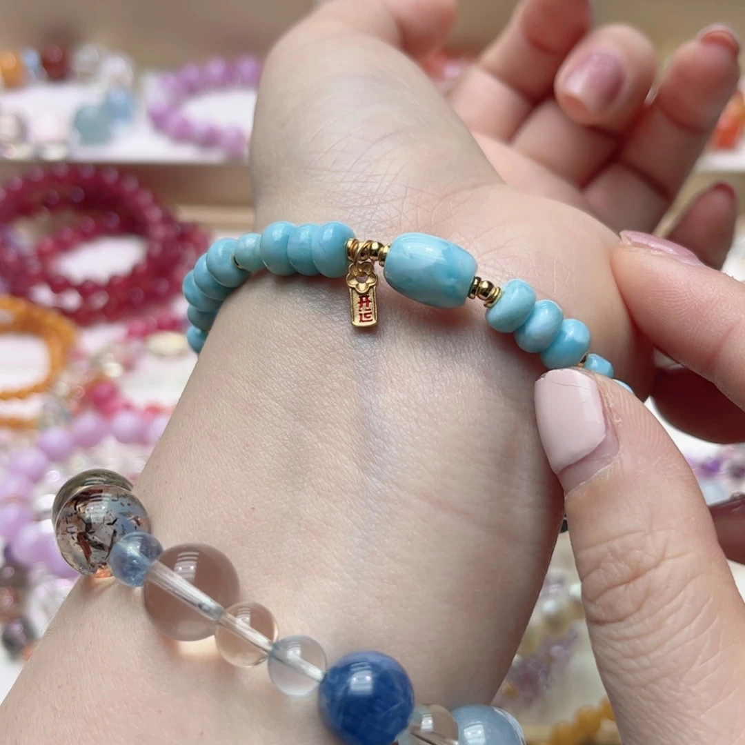 未镶嵌手链水晶海文石手串