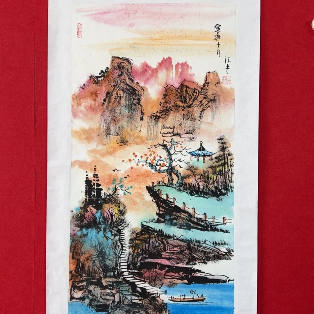 国画绘画国画作品