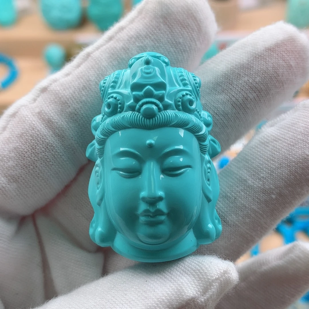 绿松石未镶嵌珠宝奇石