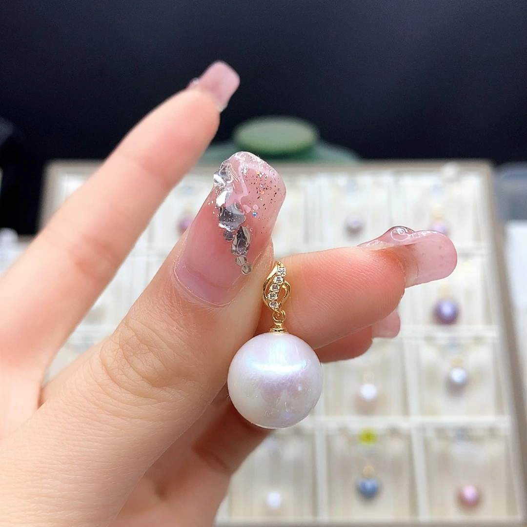 淡水珍珠颈饰合金