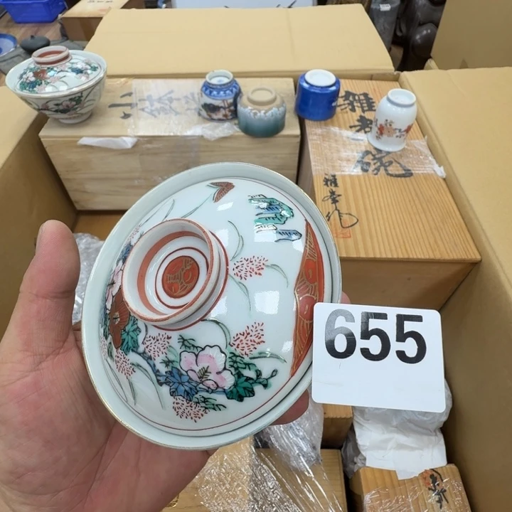 瓷片工艺品摆件瓷器摆件正能量