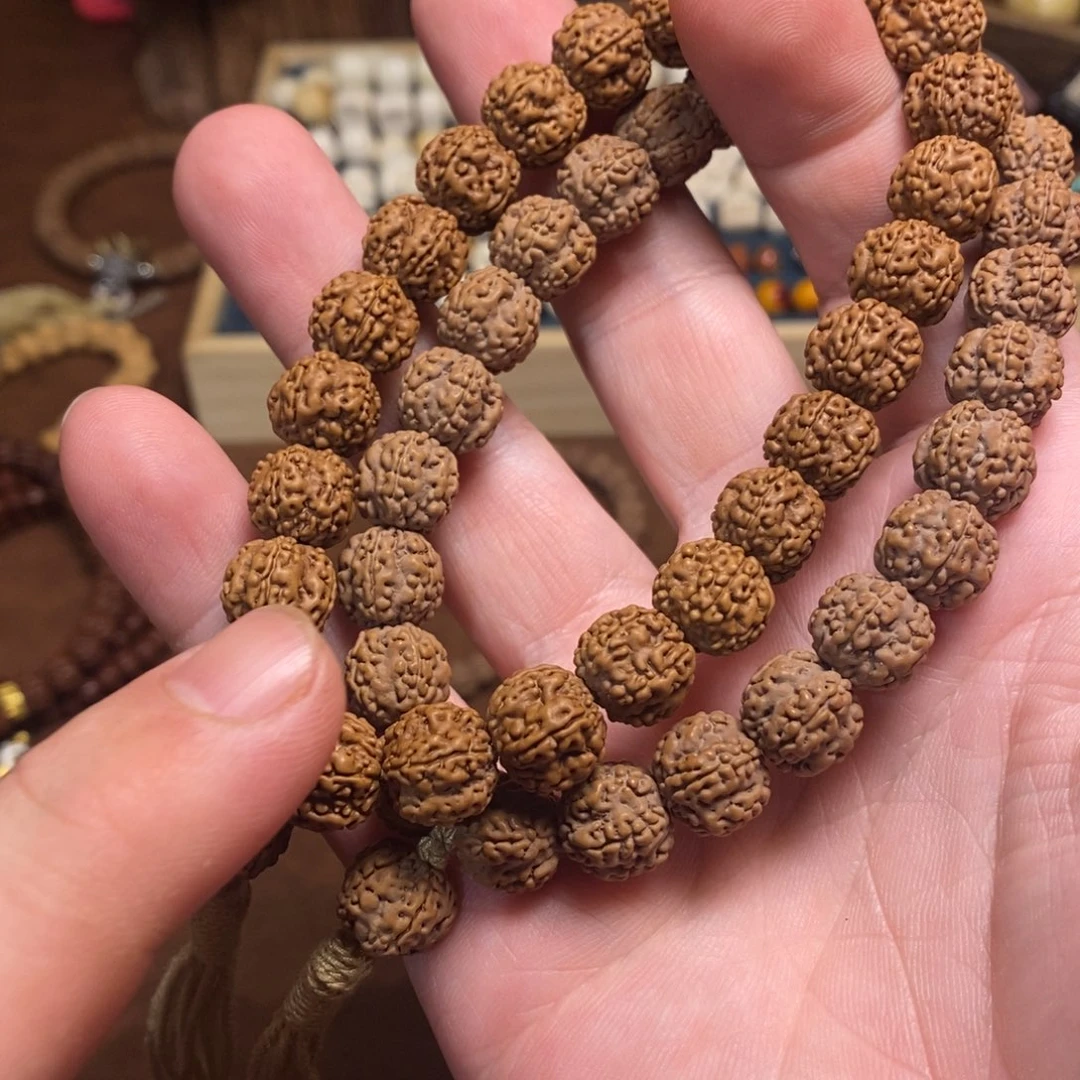 金刚菩提手串龙鳞梅花高桩11-12