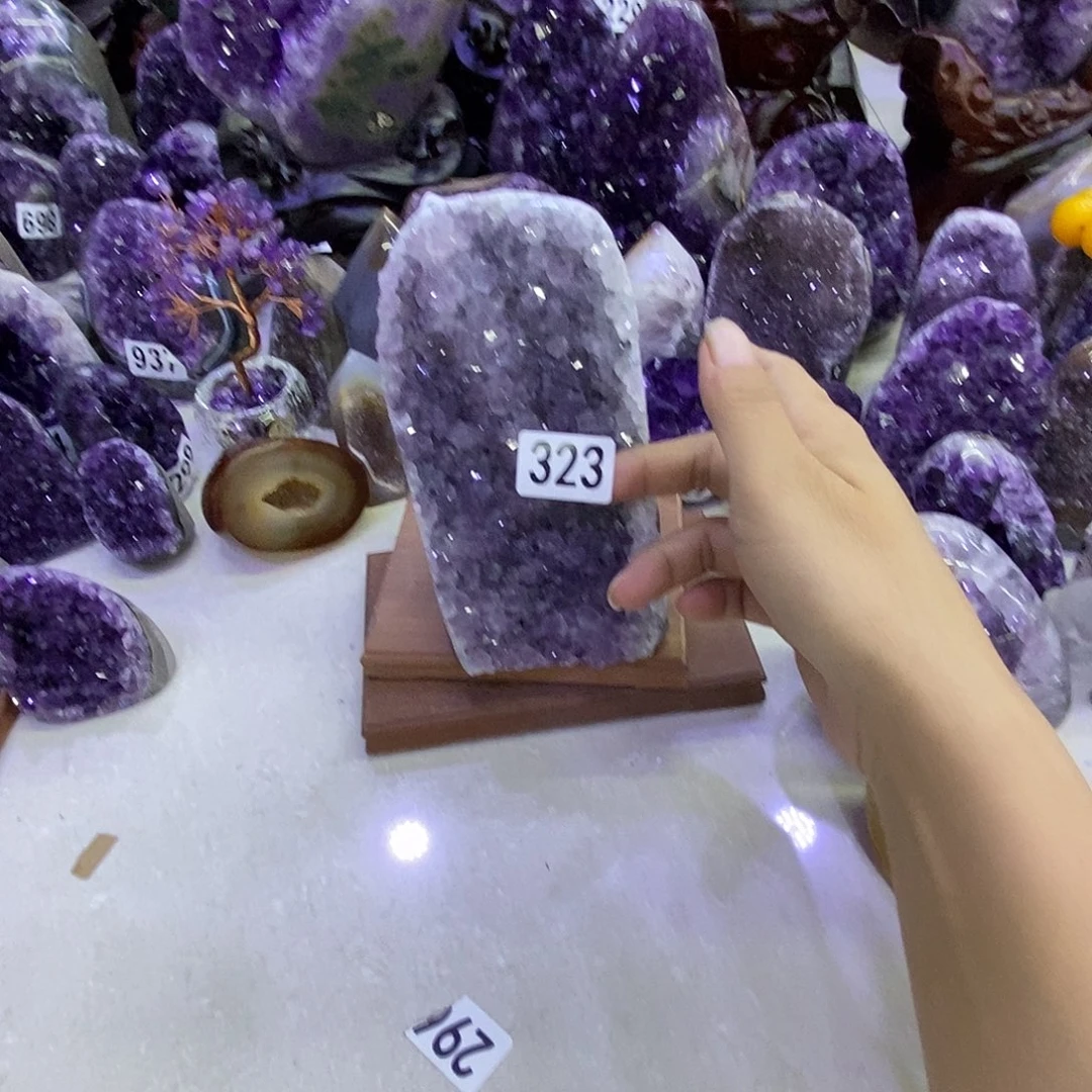 未镶嵌紫晶大型摆件（非配饰）