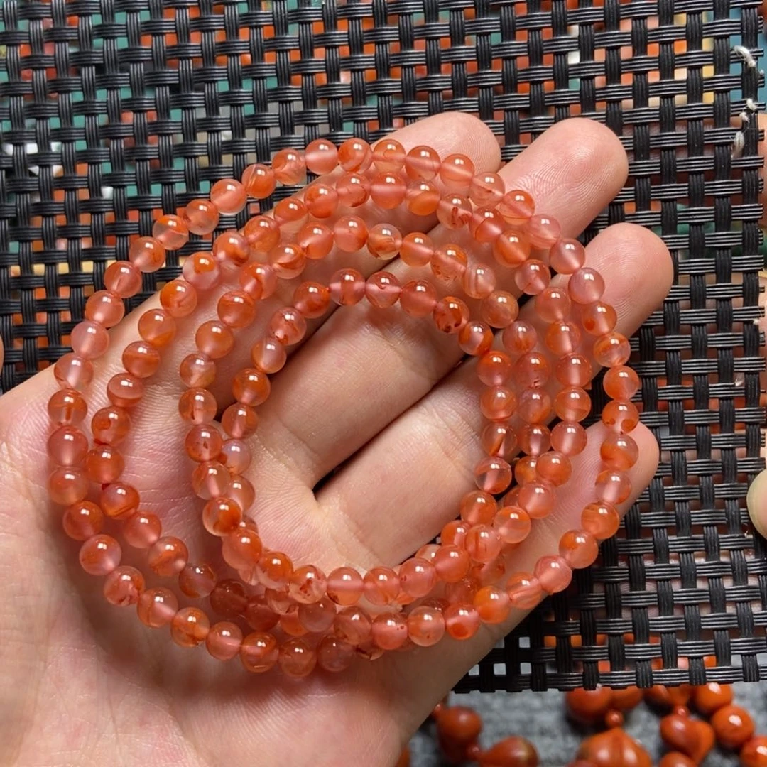 手链未镶嵌南红玛瑙5mm