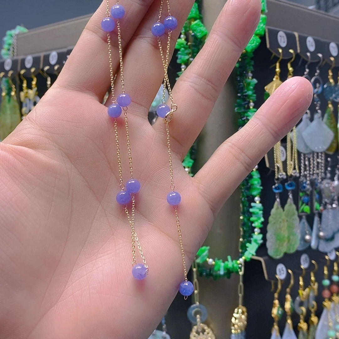 颈饰未镶嵌翡翠翡翠