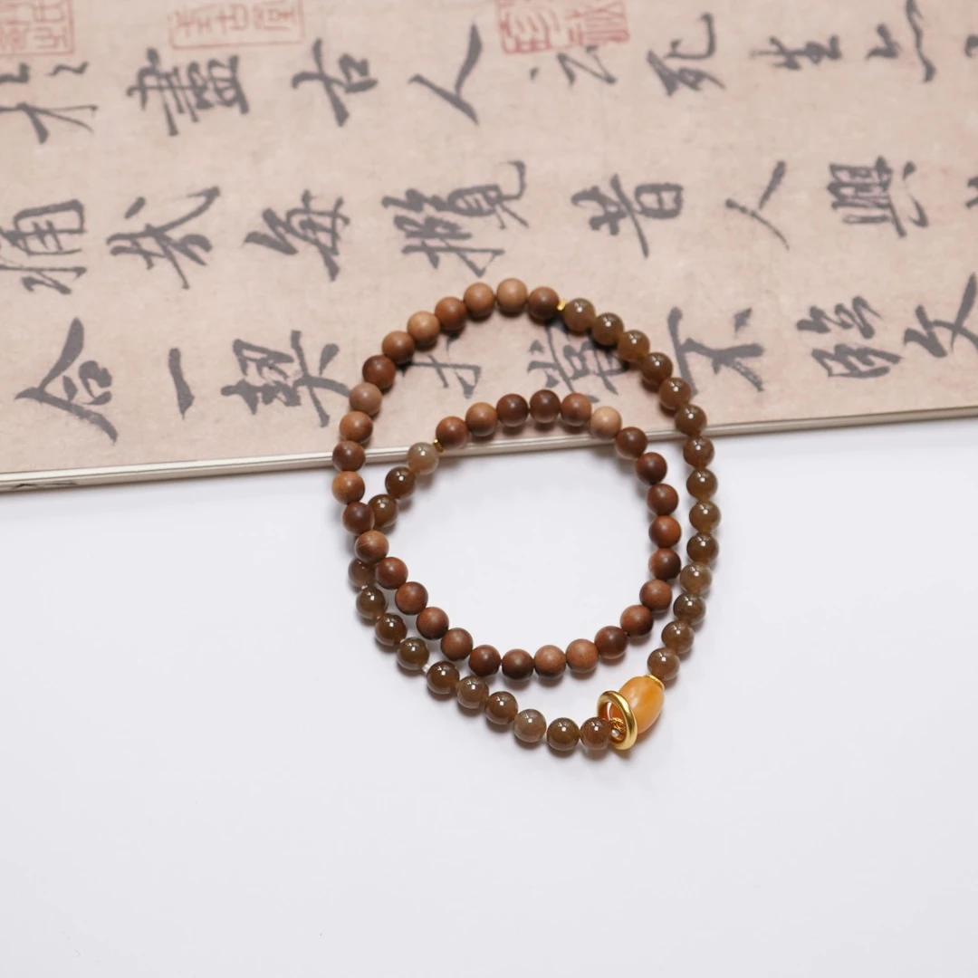 老山蜜蜡多圈手串ZC10A1227