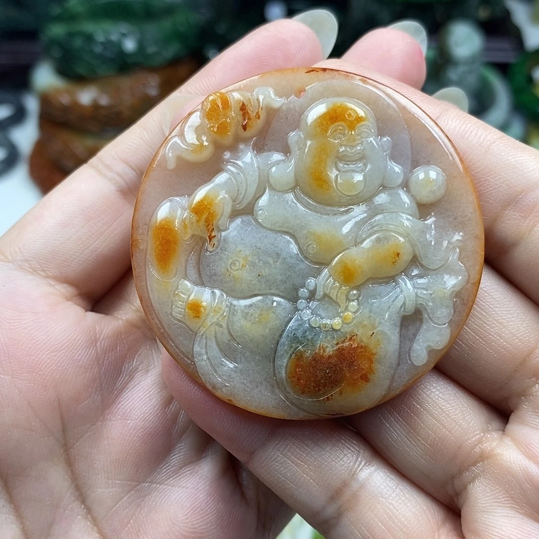 颈饰未镶嵌翡翠牌子