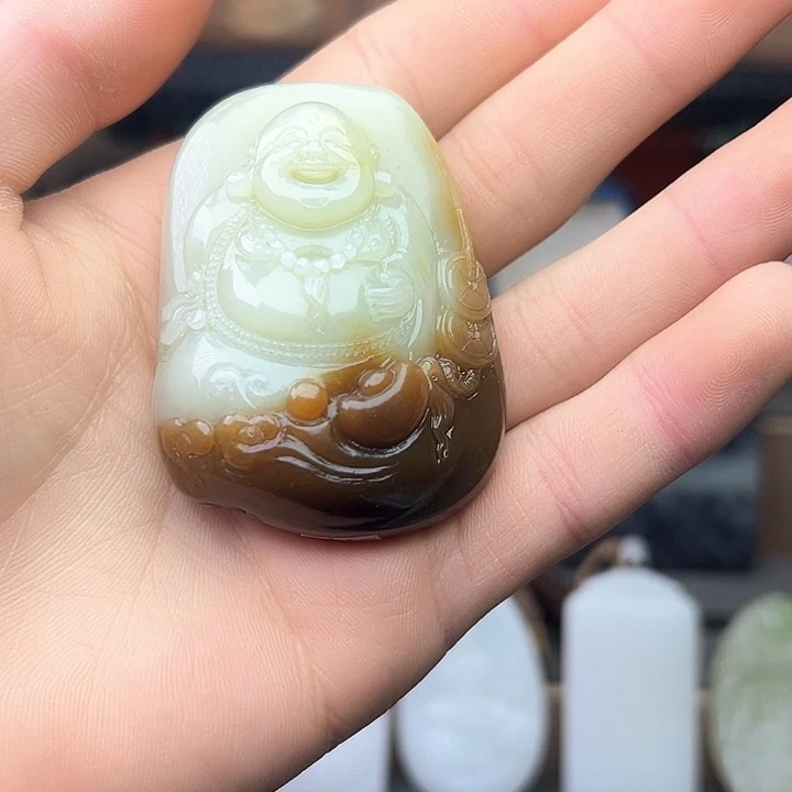 和田玉把件未镶嵌