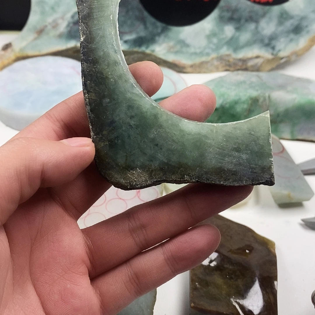 翡翠散珠天然缅甸翡翠a货