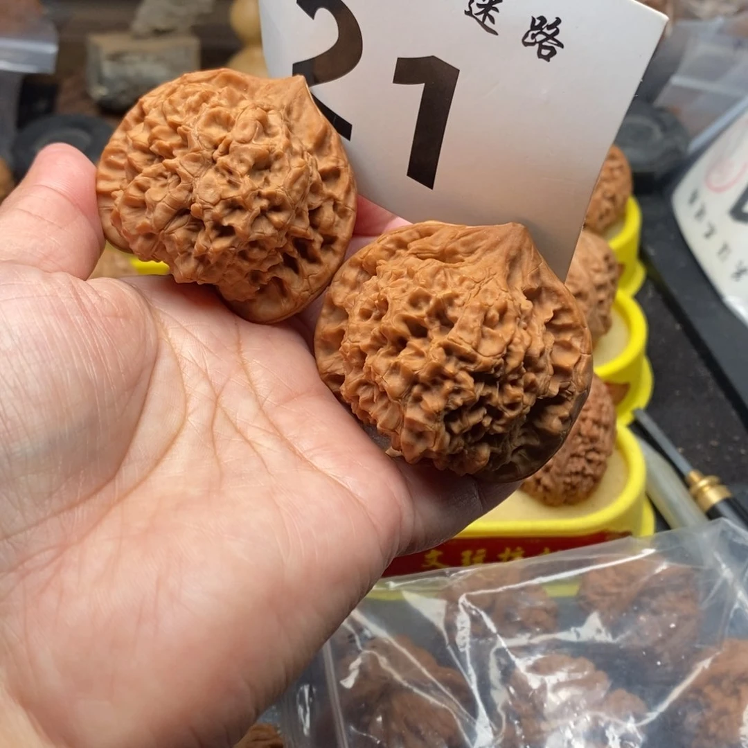 把件文玩核桃52官帽
