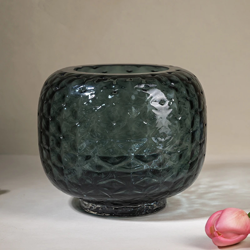 M702家用客厅琉璃花瓶水培鲜花客厅餐桌卧室装饰品