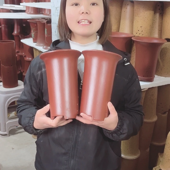 紫砂花盆宜兴紫砂花盆