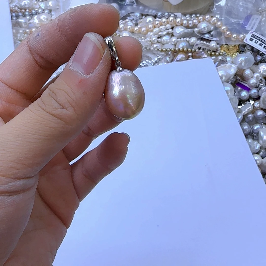 未镶嵌项链定制363淡水珍珠