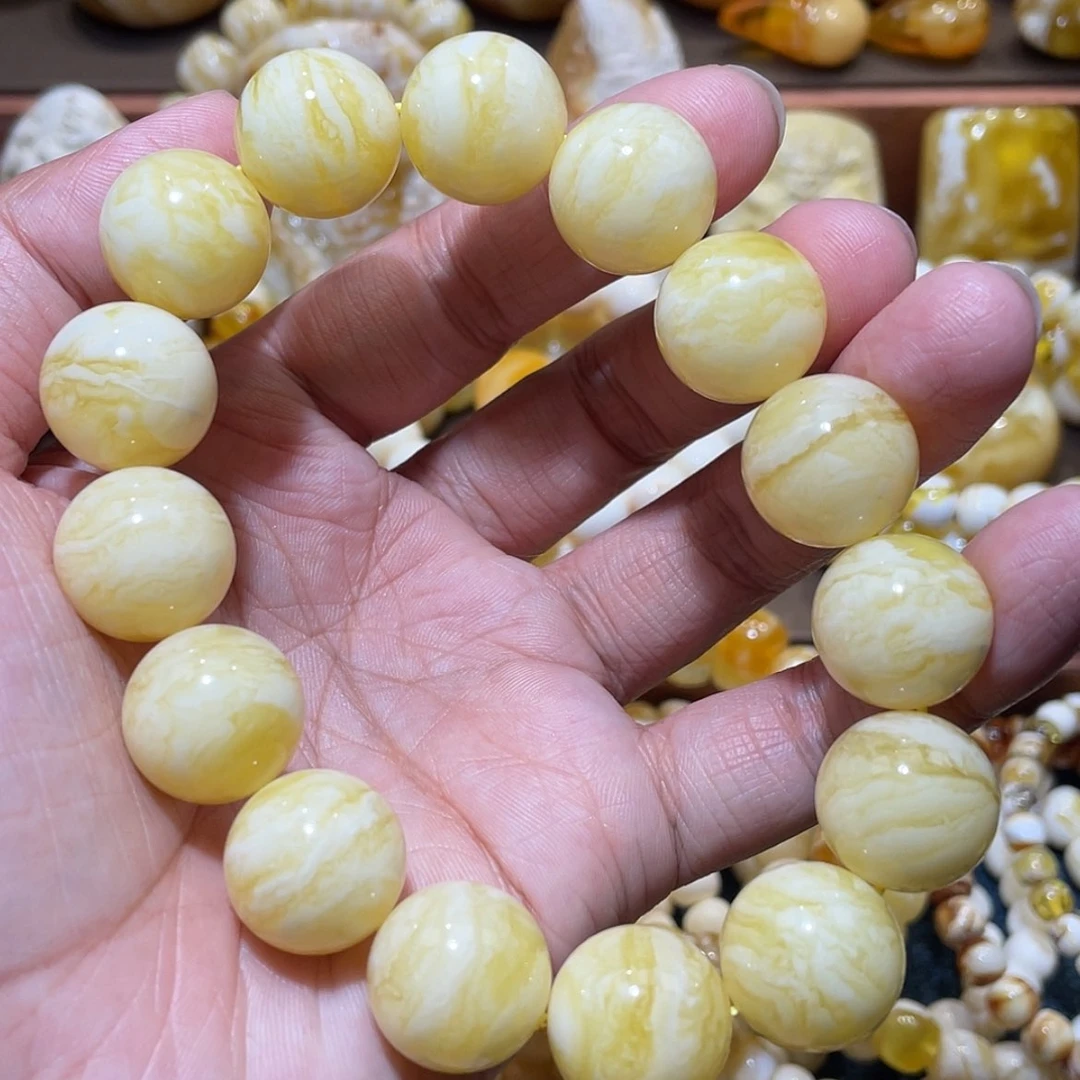 【闪购商品】裸石琥珀未镶嵌16.5同料