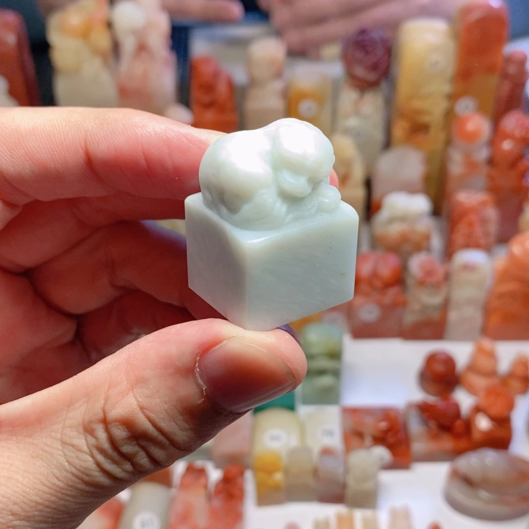 寿山石印石天青石2.1